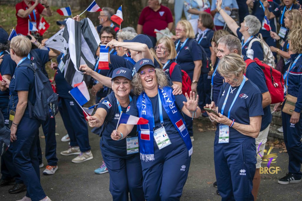 Parade and ceremonies Golden Age Gym Festival